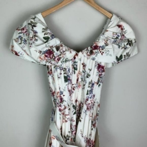 Antonio Melani Raj Poplin Floral Vintage Dress - Picture 8 of 10